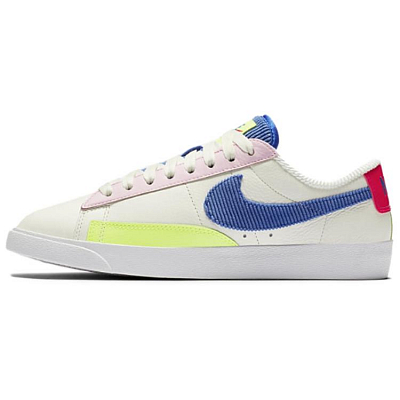 Nike 'S Blazer Low Sail/Racer Blue Arctic Pink Women's
