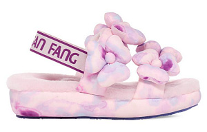 SUSAN FANG x UGG Furry Slippers Women's Pink 1 2605579