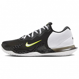 Nike Air Zoom Vapor Cage 4 Rafa Anti-Slip And Wear-Resistant Support Low-Top Tennis Shoes Unisex Black