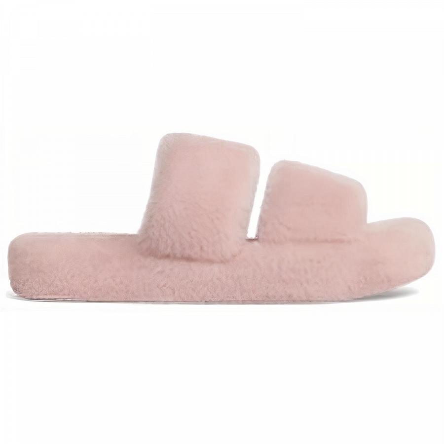 CELINE Quiet Slide Slippers Women's Pink купить в интернет-магазине Yoocart с быстрой доставкой по России.