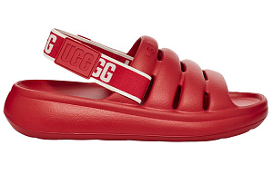 UGG Sport Yeah Slide Samba Red Women's 1 2606108