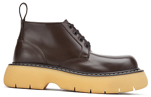 Bottega Veneta Bounce Ankle Boot Brown Women's 1 2606121