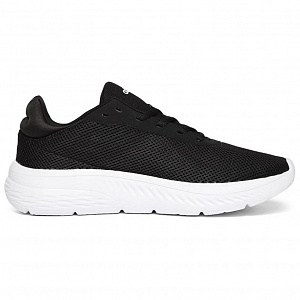Adidas Cloudfoam Anti-Slip And Wear-Resistant Breathable Low-Top Casual Running Shoes Men's Black White 1 2606146