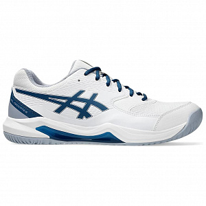 Asics Gel Dedicate 8 Low Top Tennis Shoes Men's White Blue 1 2606170