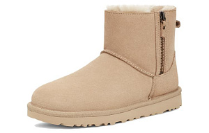 UGG Classic Mini Double Zip 'Mustard Seed' Women's 1 2606180