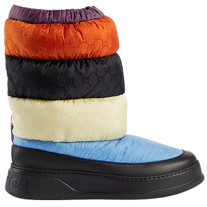 GUCCI Padded Snow Boot 'Black Multi Color' 1 2606438