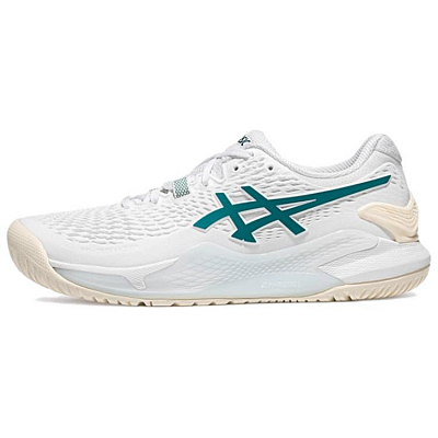 Asics Gel Resolution 9 'White Pitch Green' Women's