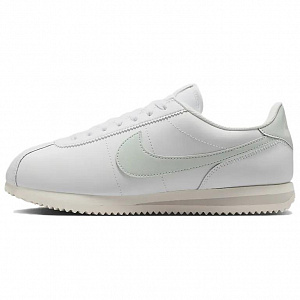 Nike Cortez Leather Summit White Light Silver Women's