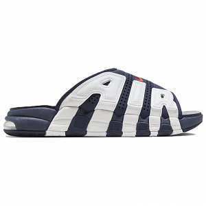 Nike Air More Uptempo Slide Slippers Men's Blue White Asian Version 1 2606852