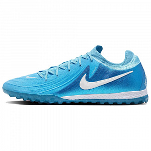 Nike Phantom GX 2 Pro TF Rubber Broken Studs Soccer Shoes Unisex Blue White