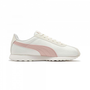 PUMA Abrasion Resistant Coverage Low Top Casual Shoes Unisex White Pink 1 2606923
