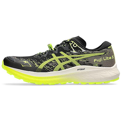 Asics Fuji Lite 5 Black Safety Yellow