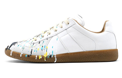 Maison Margiela Replica Paint Splatter Sneakers Women's