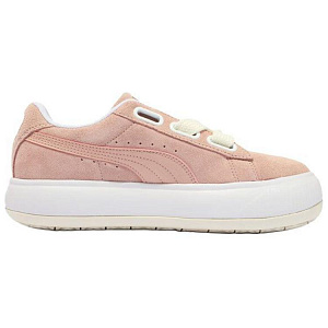 PUMA SUEDE MAYU Low Top Skateboard Shoes Women's Pink White 1 2607313