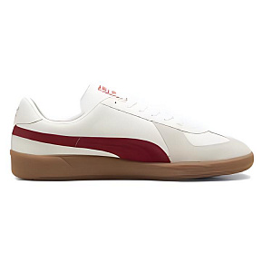 PUMA Army Trainer Low Top Skateboard Shoes Unisex White Red 1 2607325
