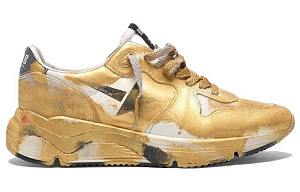 Golden Goose Running Sole Casual Shoes Women's Low-Top Gold 1 2607514