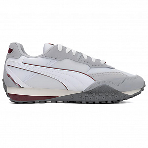 PUMA Blktop Rider Cushioning Abrasion Resistant Support Low Top Casual City Commute Running Shoes Unisex White Gray 1 2607982