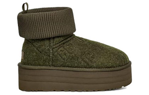 UGG Classic Mini Platform Felted Boot Forest Night Women's 1 2607992