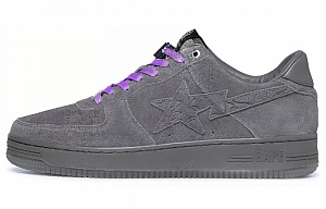BAPE BLACK Label Bape Sta Grey