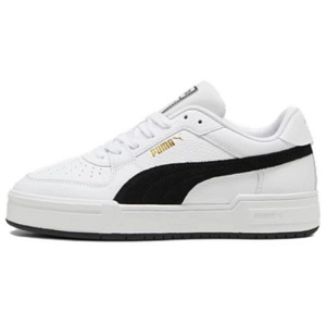 PUMA Ca Pro Abrasion Resistant Low Top Skateboard Shoes Unisex White Black