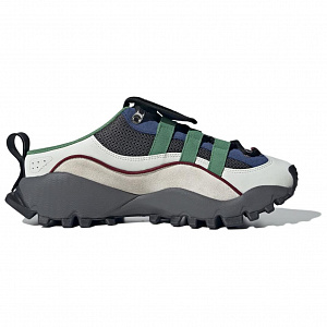 Adidas SEEULATER MULE Abrasion Resistant Slip Resistant Closed Toe Slippers Unisex White Green Silver 1 2608452