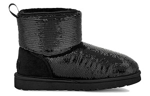 UGG Classic Mini Boot Mirror Ball Black Women's 1 2608484