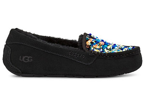 UGG Ansley Stellar Sequin Slipper 'Black' Women's 1 2608548