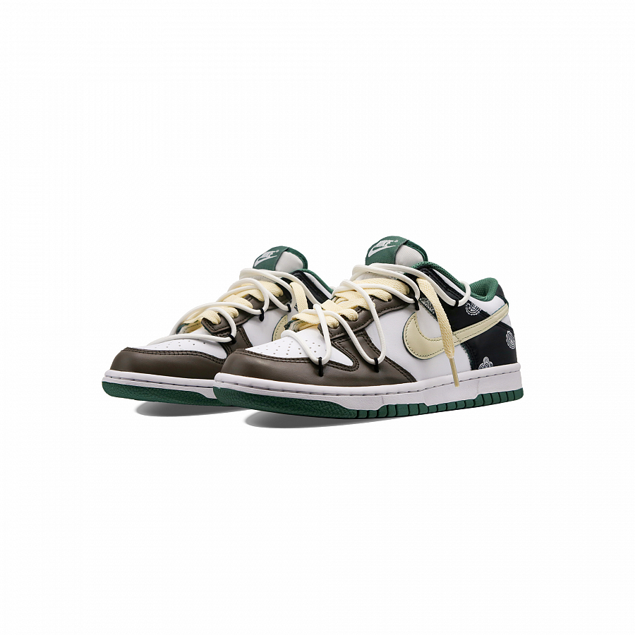 Nike Dunk Skateboard Shoes Unisex Low-Top Black White Brown купить в интернет-магазине Yoocart с быстрой доставкой по России.