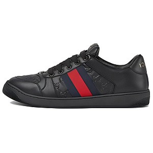 GUCCI Screener Sneaker 'GG Embossed Black'