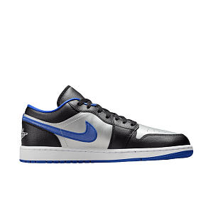 Jordan 1 Low Black Game Royal Metallic Platinum 1 2608812