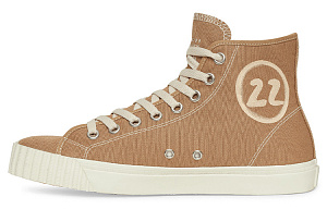 Maison Margiela Tabi High Top Stylish Skateboarding Shoes Men's Coffee