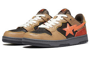 A BATHING APE Bape SK8 Sta Brown Orange 1 2609472