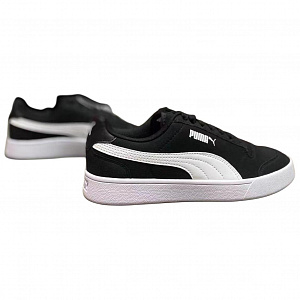 PUMA Shuffle Low Top Skateboard Shoes Women's Black 1 2609609