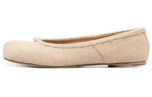 Maison Margiela Tabi Women's Casual Shoes Women's White Beige