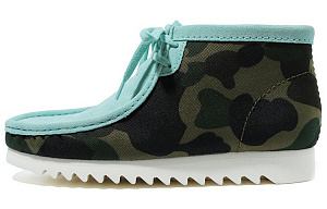Clarks x A BATHING APE Ankle Boots Men's Blue