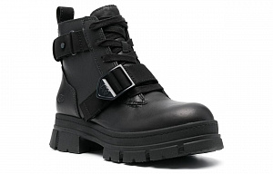 UGG Ashton Lace up Boots 'Black' Women's 1 2609650