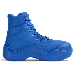 Bottega Veneta Puddle Bomber Ankle Boot Blue 1 2609860