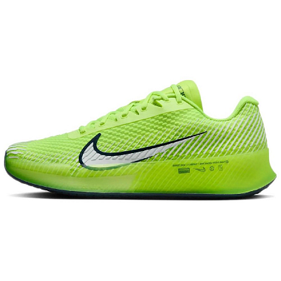 Nike Air Zoom Vapor 11 Low Top Tennis Shoes Men's Green White