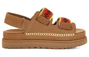 UGG Goldenstar Heritage Braid Fashion Sandal Women's Chestnut 1 2609916