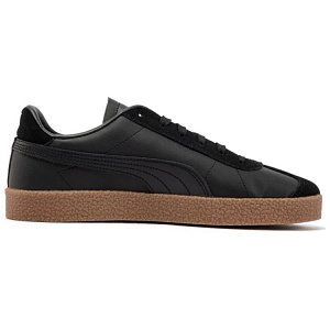 PUMA Club Low Top Skateboard Shoes Unisex Black White 1 2610223