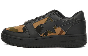 Bape 1st Camo Bape Sta Low Black