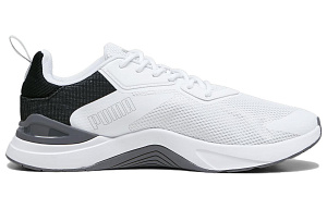 PUMA Infusion Shock Absorbers Low Top Running Shoes Unisex White Black Gray 1 2610399