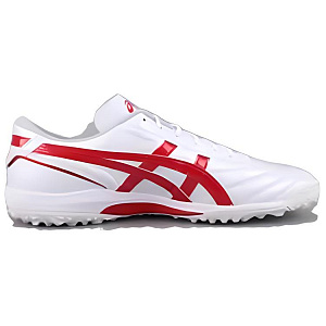 Asics C3 TF Turf Soccer Shoes Unisex White Red 1 2610429