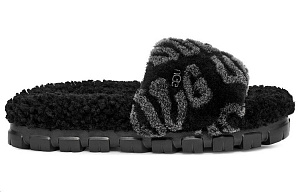 UGG Logo Slides 'Black' Women's 1 2610492