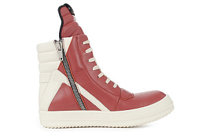 RICK OWENS/RO Geobasket High Top Stylish Skateboarding Shoes Men's Pink 1 2610889