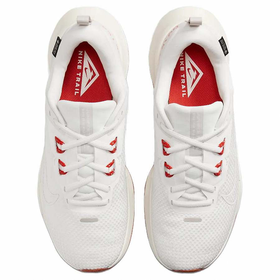 Nike Juniper Trail 2 Abrasion Resistant Low Top Trail Running Shoes Women's White Red купить в интернет-магазине Yoocart с быстрой доставкой по России.
