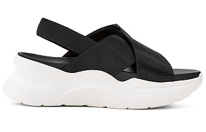 UGG Sports Sandals 'Black White' Women's 1 2611767