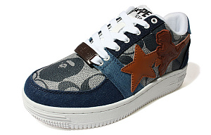 BAPE A BATHING APE Bape Sta Low Coach Blue 1 2611797