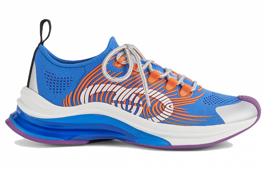 GUCCI Women's Run Sneaker 'Blue Orange' Women's купить в интернет-магазине Yoocart с быстрой доставкой по России.
