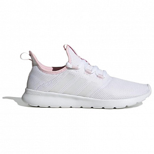 Adidas Cloudfoam Pure Slip Resistant Breathable Low Top Casual Running Shoes Women's White Pink 1 2612126